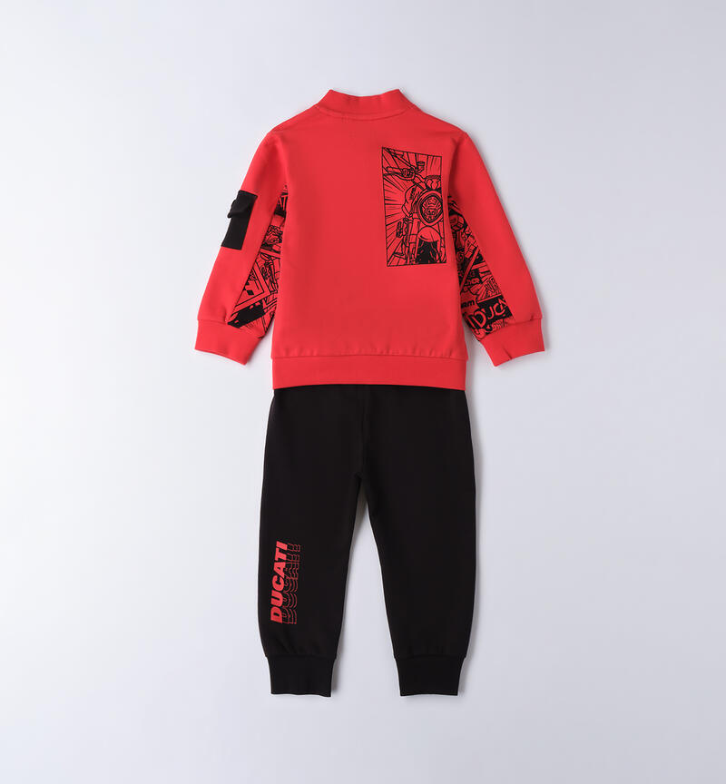 Ducati tracksuit for boys ROSSO-2236