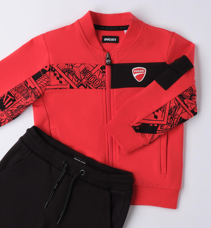 Ducati tracksuit for boys ROSSO-2236