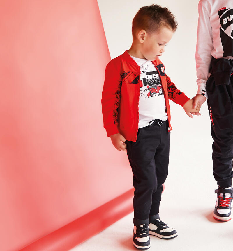 Ducati tracksuit for boys ROSSO-2236