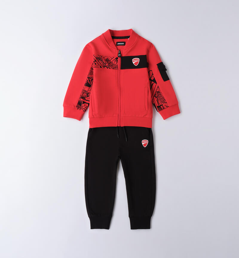 Ducati tracksuit for boys ROSSO-2236