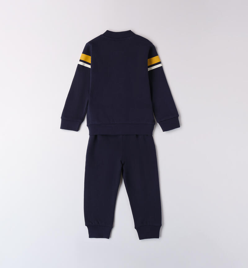 Two-piece boy's tracksuit NAVY-3854