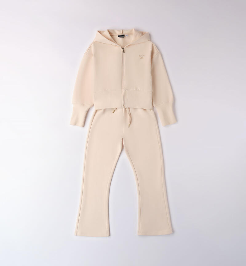 Girls' two-piece tracksuit
  BEIGE-1033