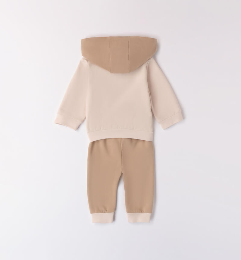 Two-piece suit for baby boy CRYSTAL GRAY-2911