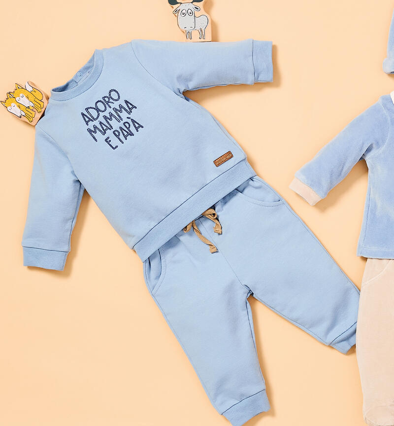 Winter suit for baby boy L.BLUE-3964