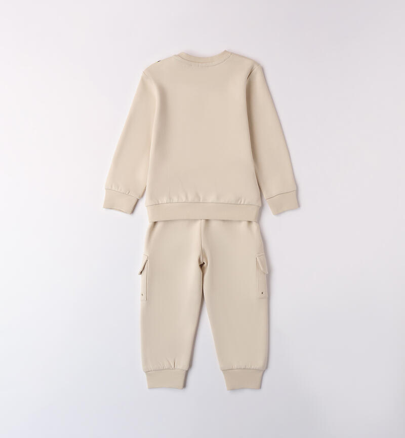 Tuta per bambino  BEIGE-0433