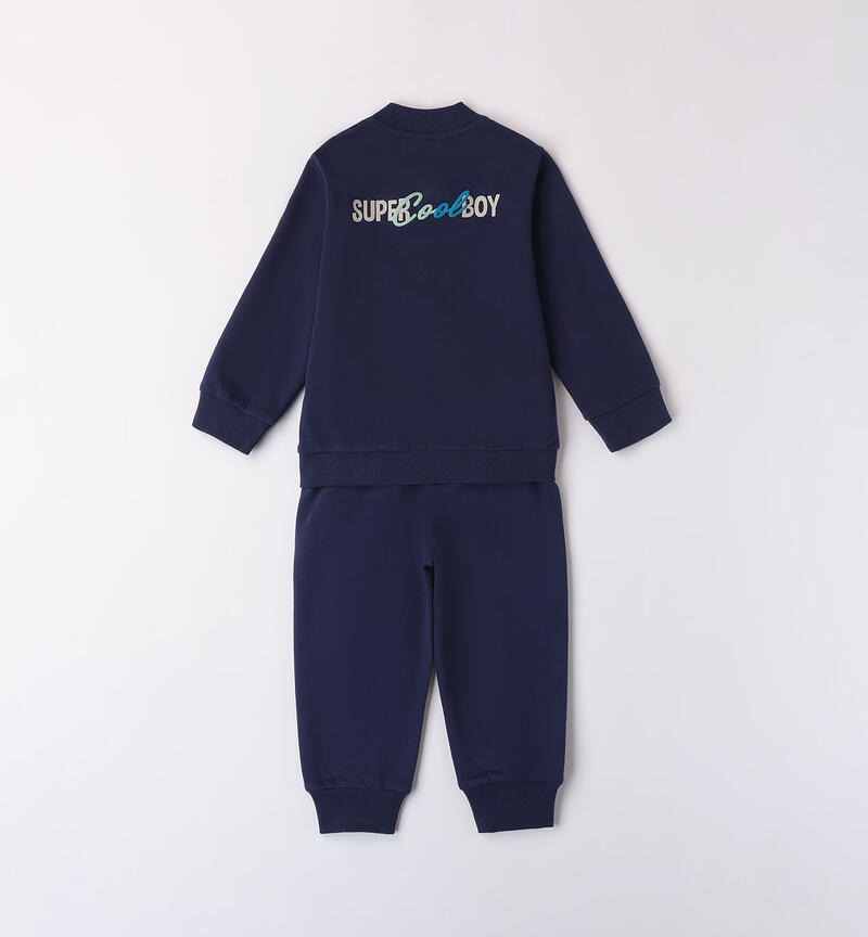 Boys' two-piece tracksuit NAVY-3547