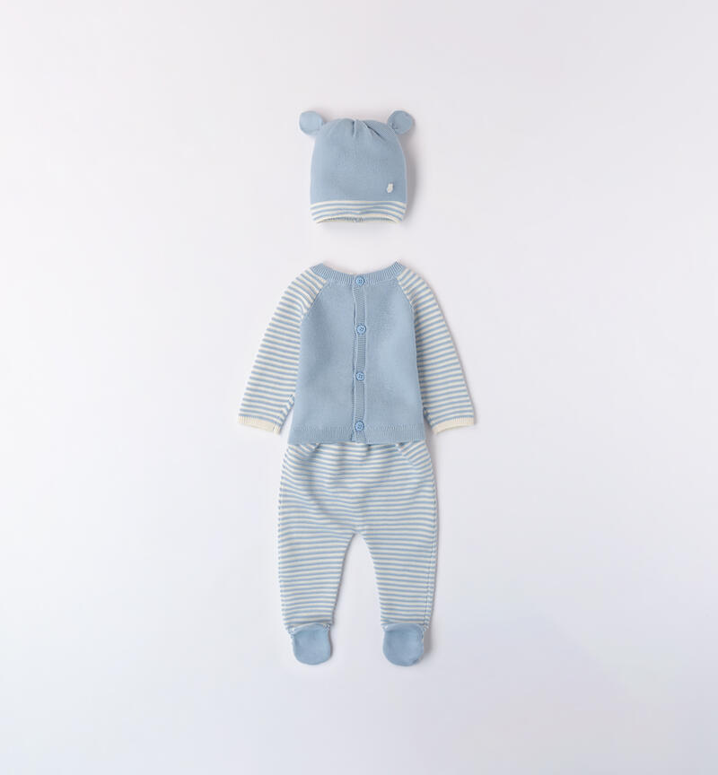 Two-piece outfit for baby boys AZZURRO-3862