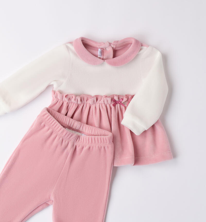 Winter jumpsuit for baby girl ROSA-3031