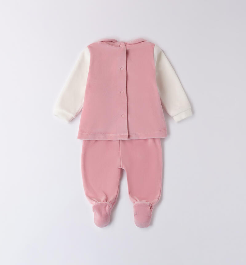 Winter jumpsuit for baby girl ROSA-3031