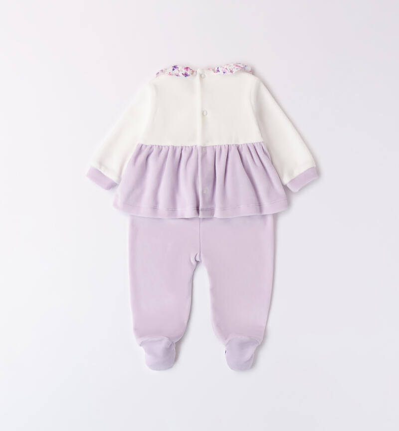 Winter jumpsuit for baby girl ORCHIDEA-3316