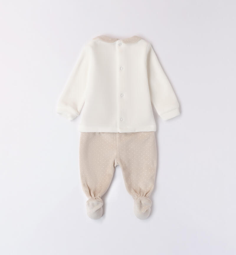 Chenille jumpsuit for baby boy PANNA-0112