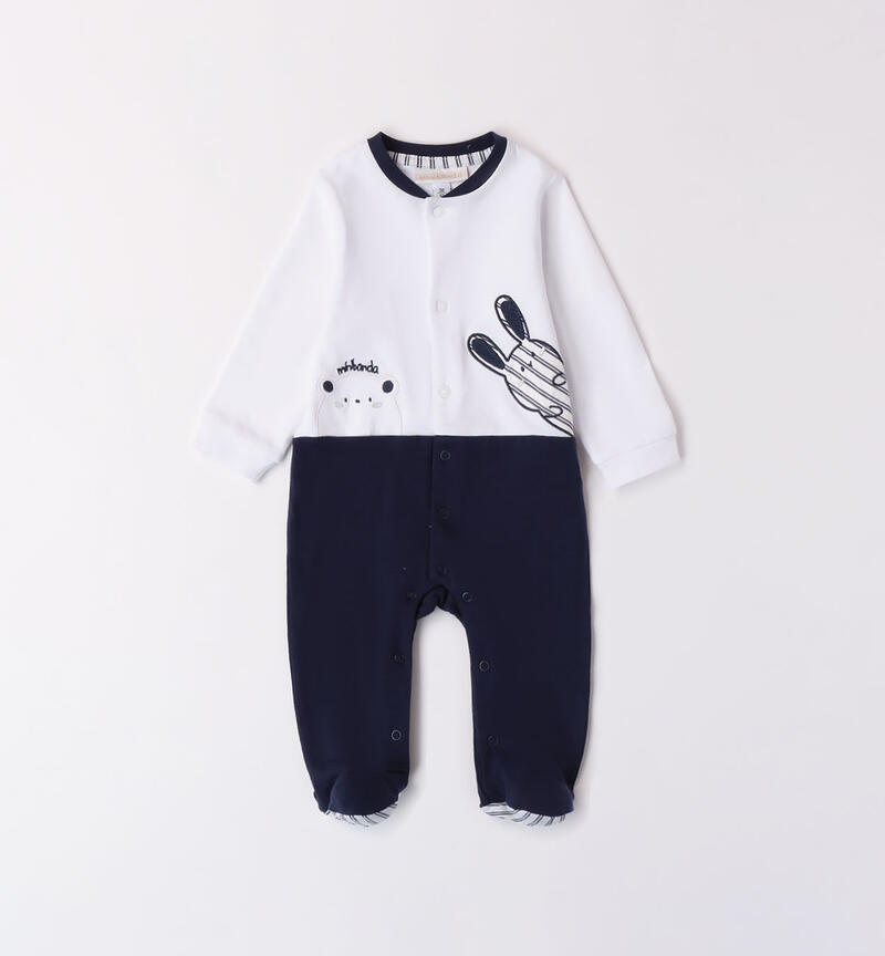 Babygrow for baby boy NAVY-3854