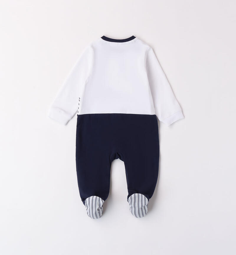 Babygrow for baby boy NAVY-3854