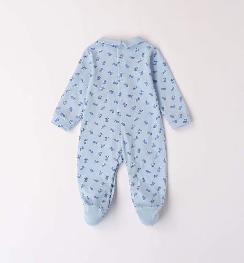 Unisex babygrow AZZURRO-BLU-6AGT