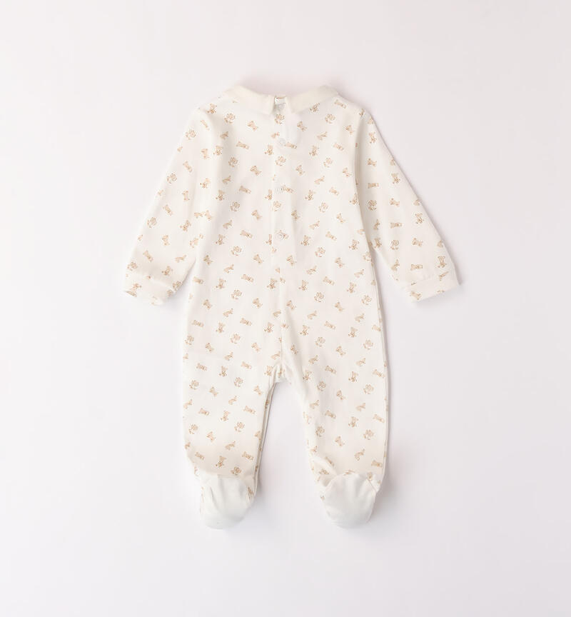 Unisex babygrow PANNA-BEIGE-6ABL