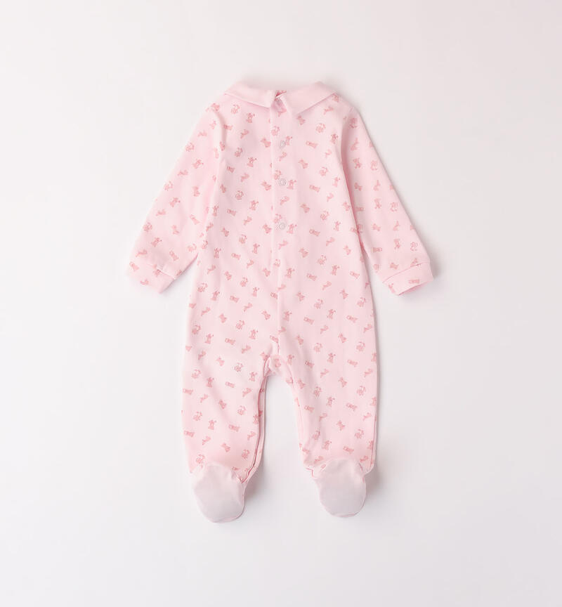 Unisex babygrow ROSA-ROSA-6ABQ