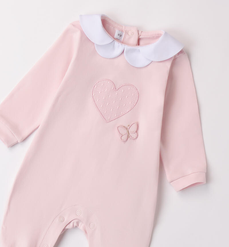 Baby girl pink onesie PINK-2714