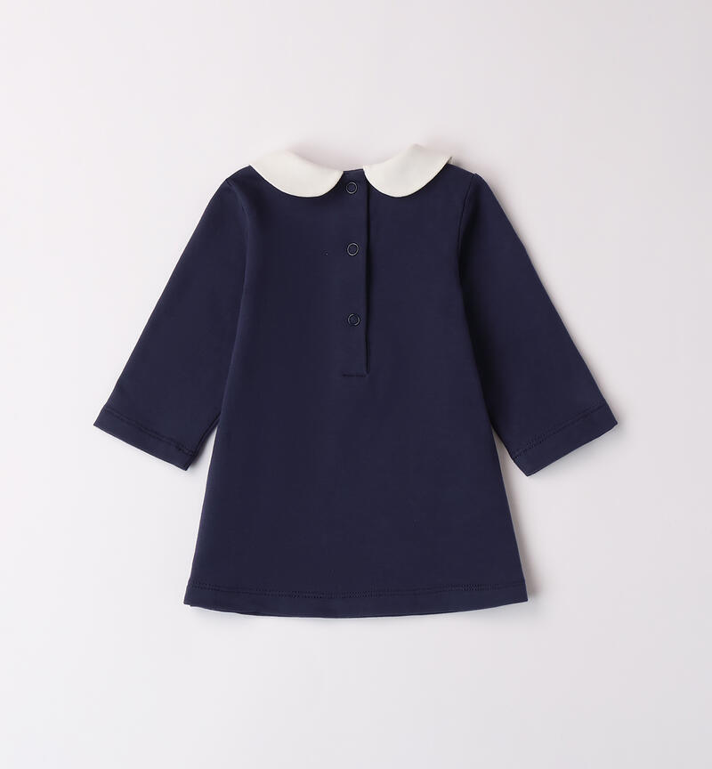 Dress for baby girl NAVY-3558