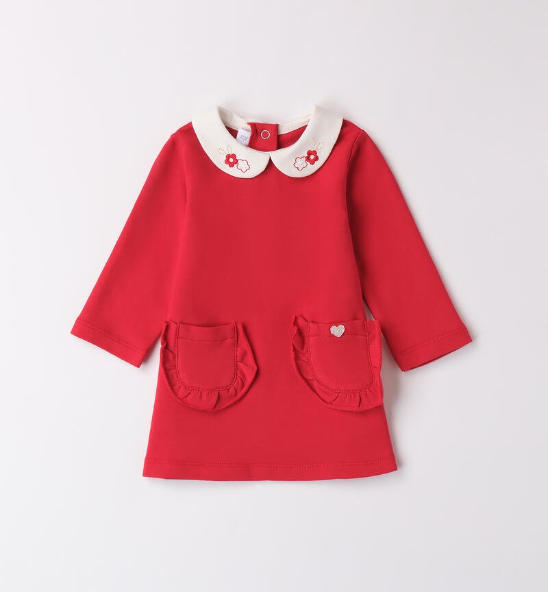 Dress for baby girl ROSSO-2253